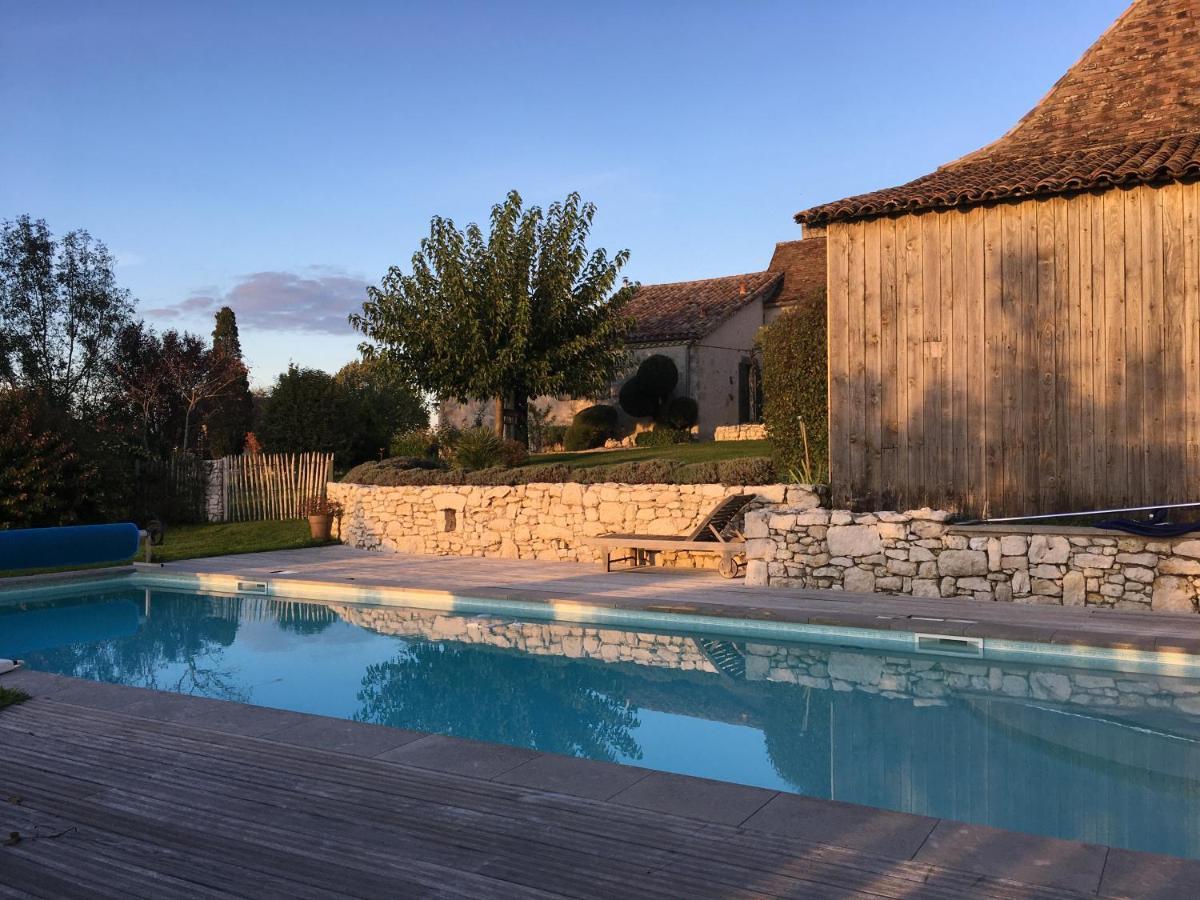 La Ferme Buissonniere Bed and Breakfast Bardou Eksteriør billede