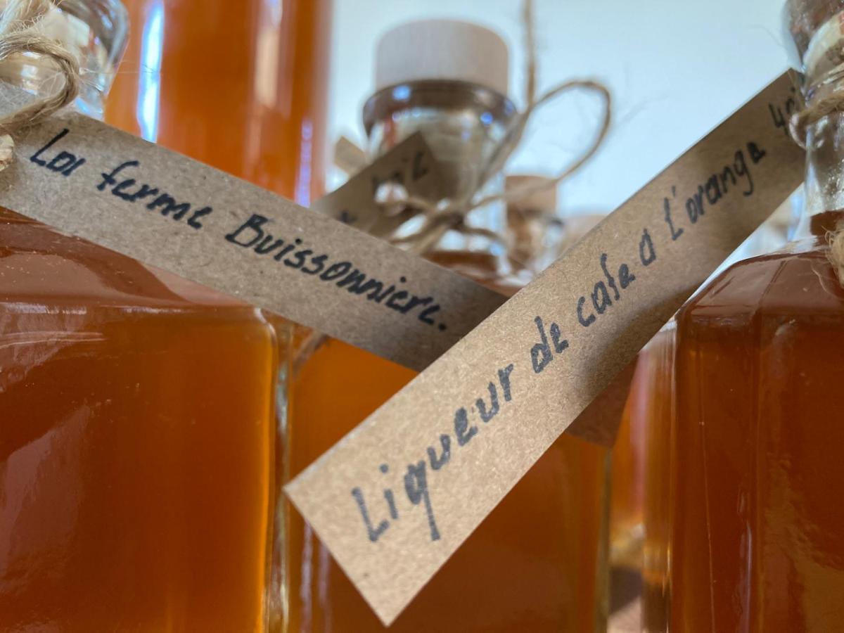 La Ferme Buissonniere Bed and Breakfast Bardou Eksteriør billede